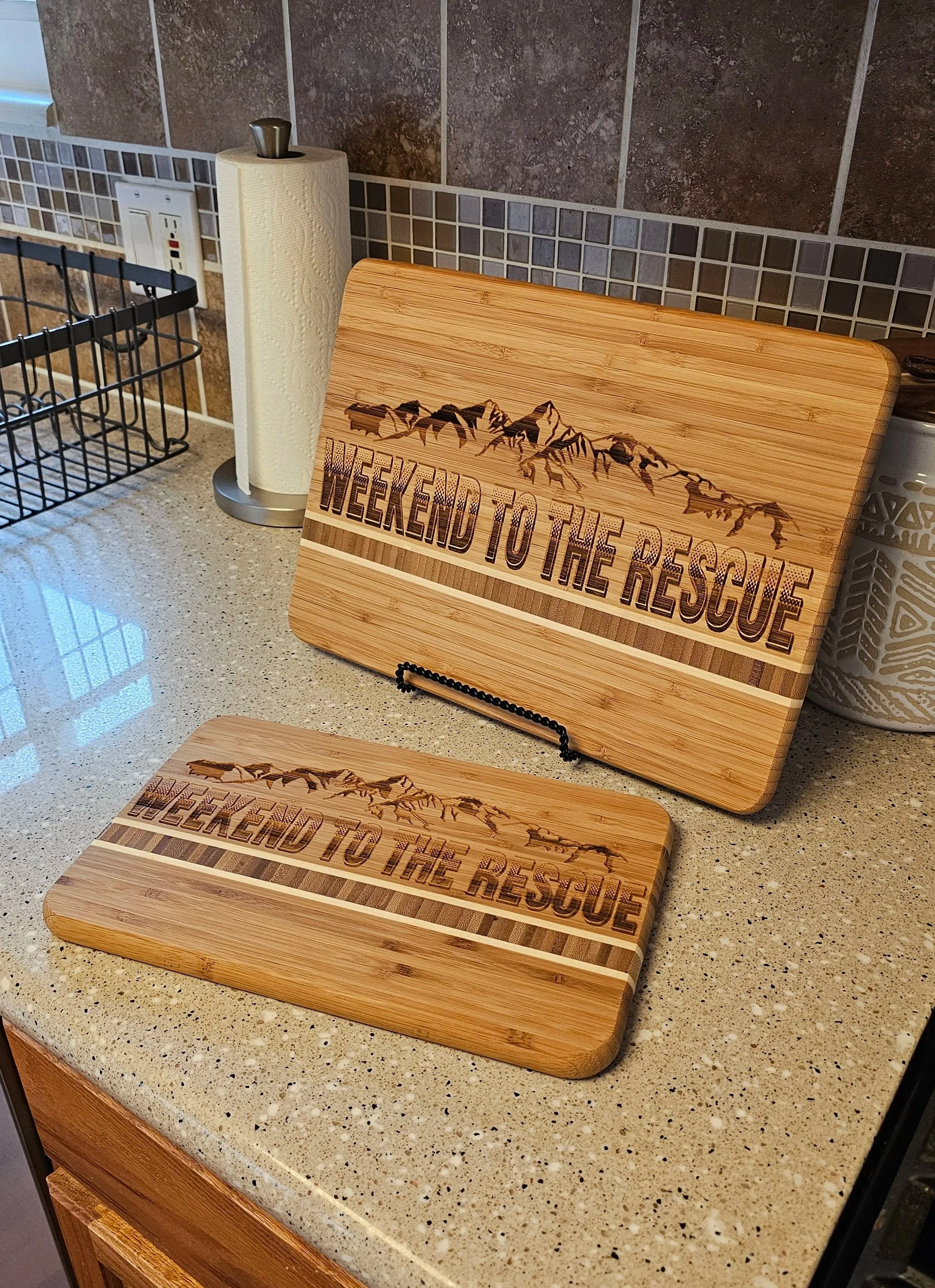 Weekend To The Rescue Cutting Board