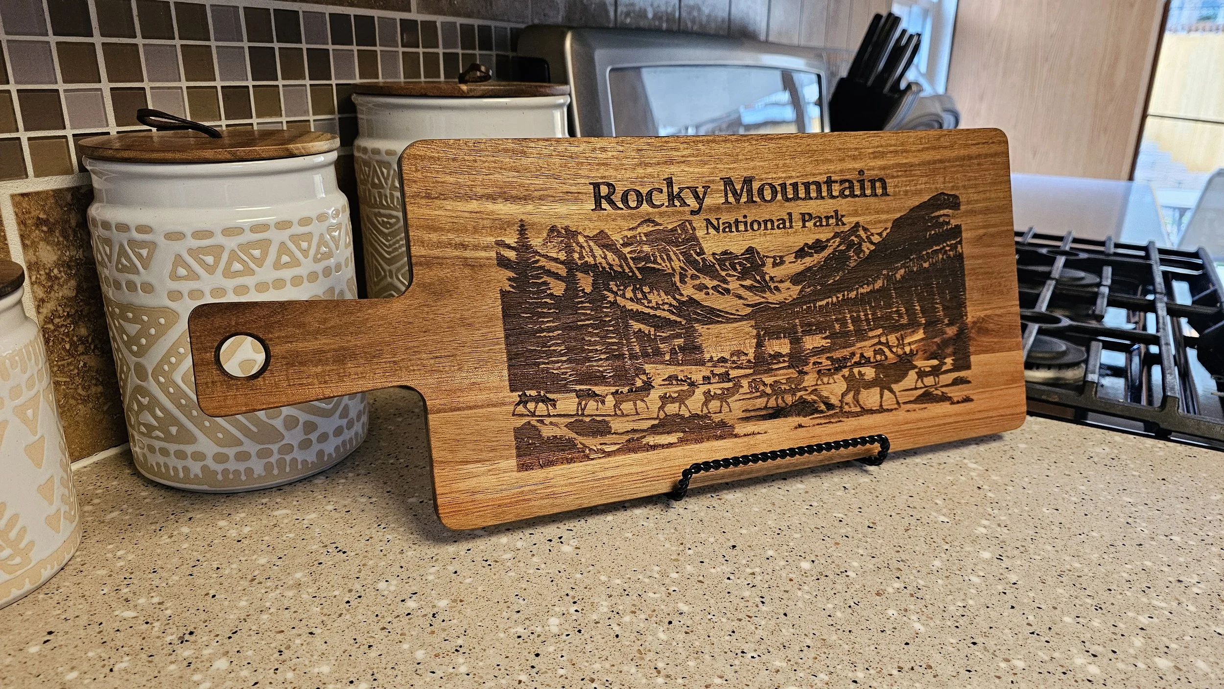 Rocky Mountain National Park Charcuterie Board
