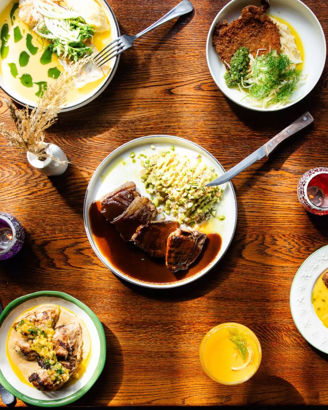 December hours remain the same, and we are also open for Christmas Eve, Christmas Day, and all the way through to New Year&rsquo;s Eve. Step away from the stove and enjoy an evening of warmth and beautifully prepared dishes. Let us host while you sav