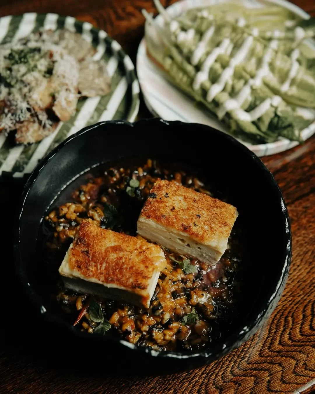 TRUFFLE CHICKEN BREAST 🍗✨

For the main event, we are showcasing technique and decadence. For the main event, we are showcasing technique and decadence. Crisp-skinned chicken breast meets a silky truffle chicken mousse, creating an incredible depth 