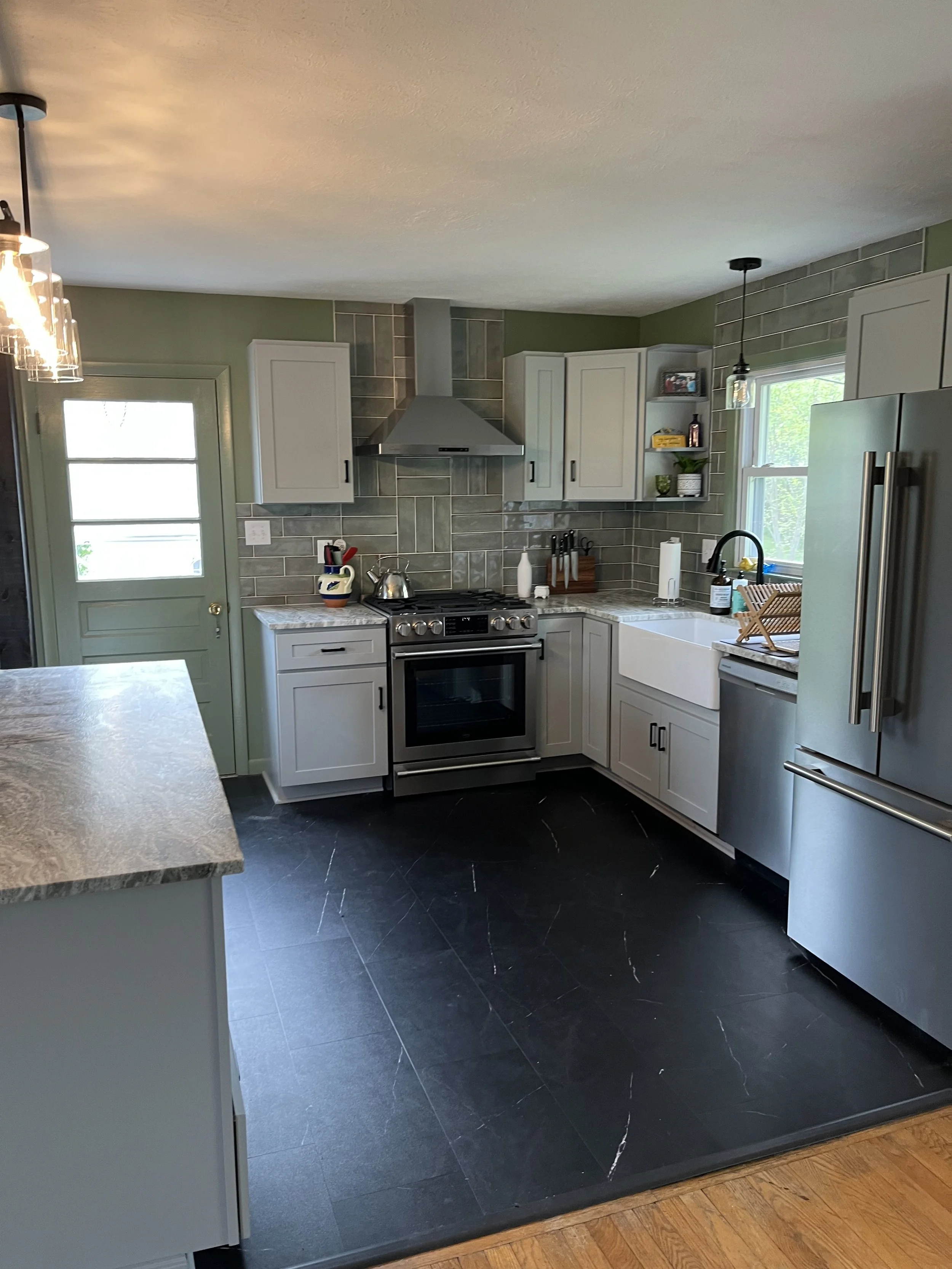 Oak Leaf Kitchen remodel