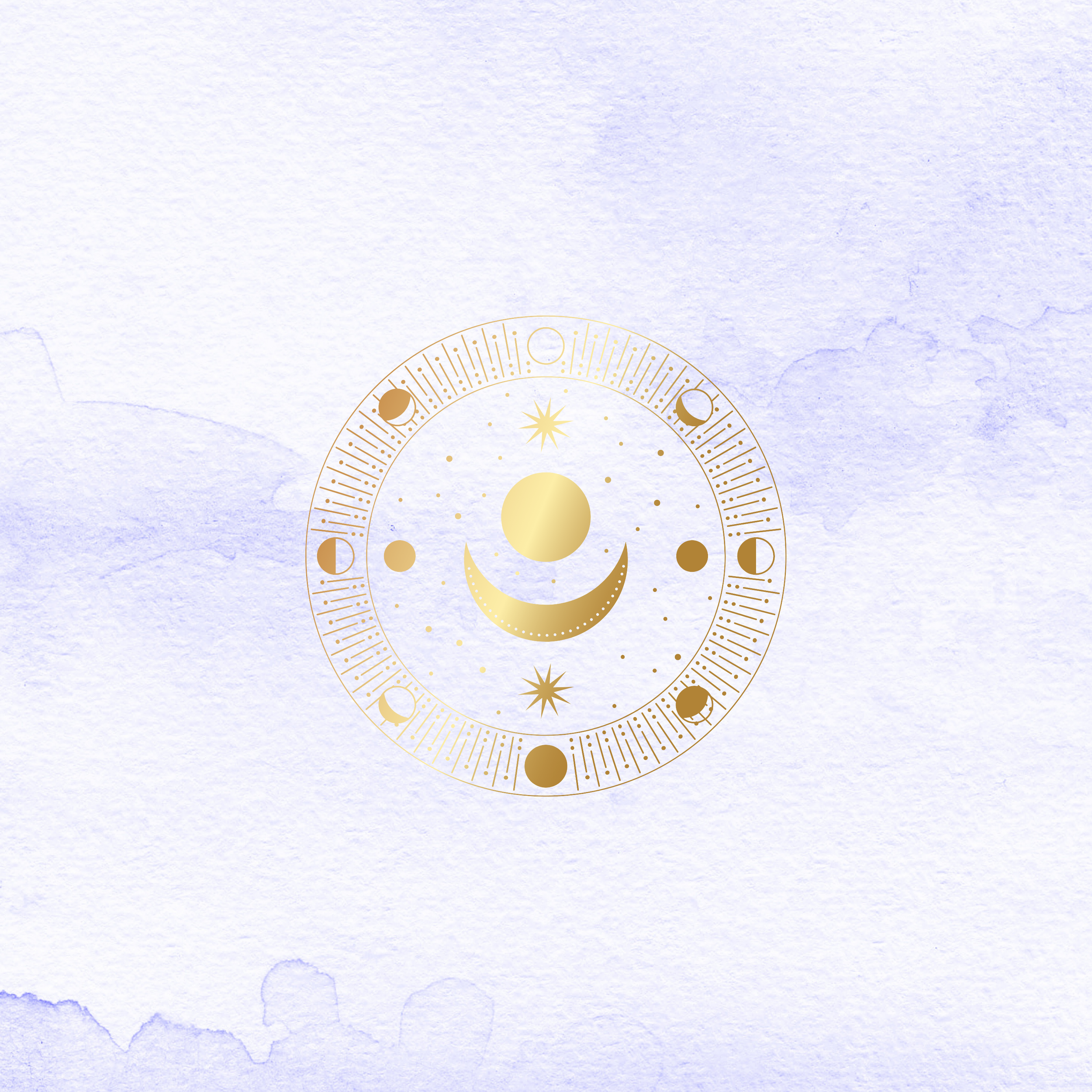 Black Gold Moon La Luna Elegant Decor Art Poster-2.png