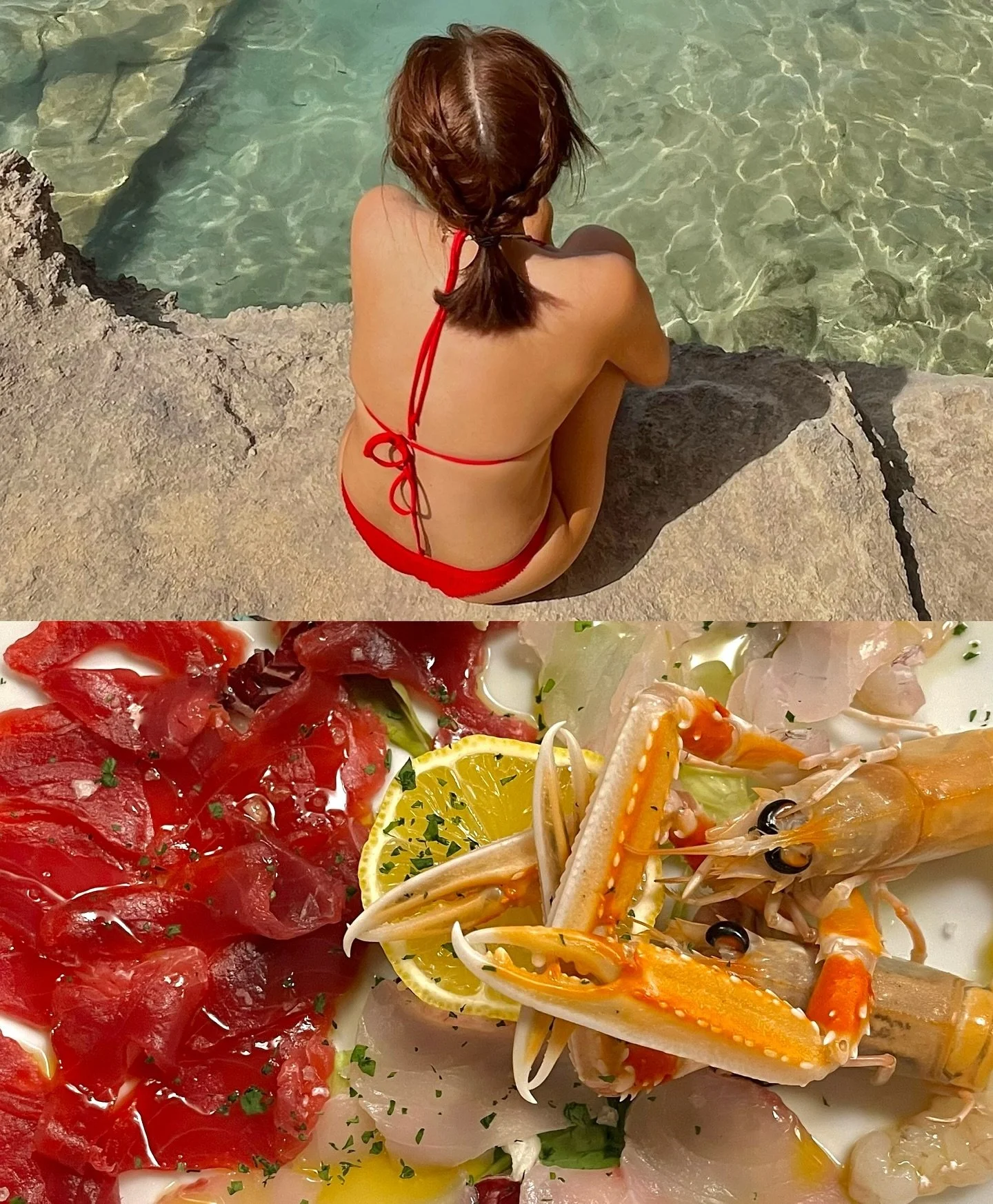 gimme some gambero 🦐🫒🍹🐚