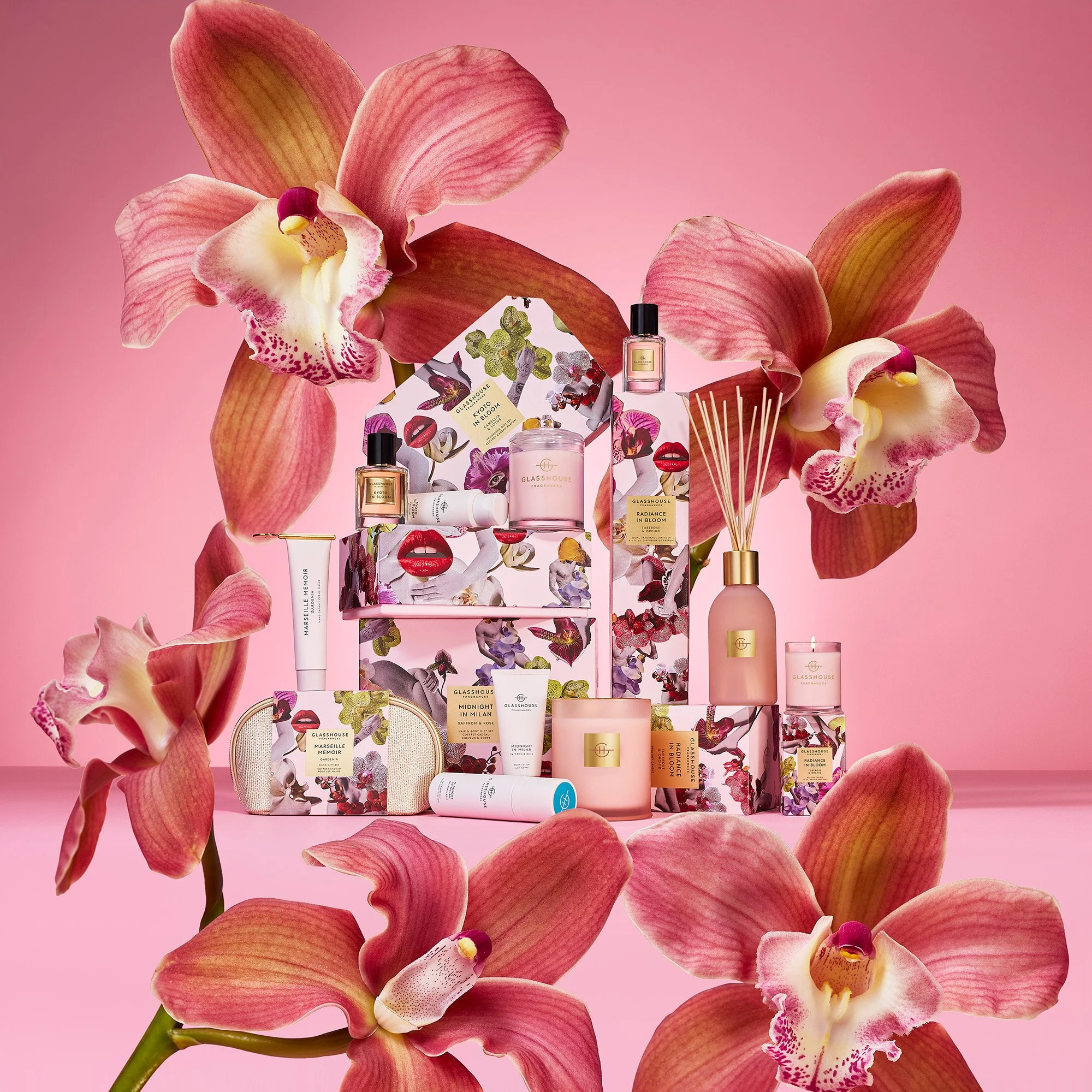 Glasshouse Fragrances Radiance in Bloom Collage Packaging (2026)