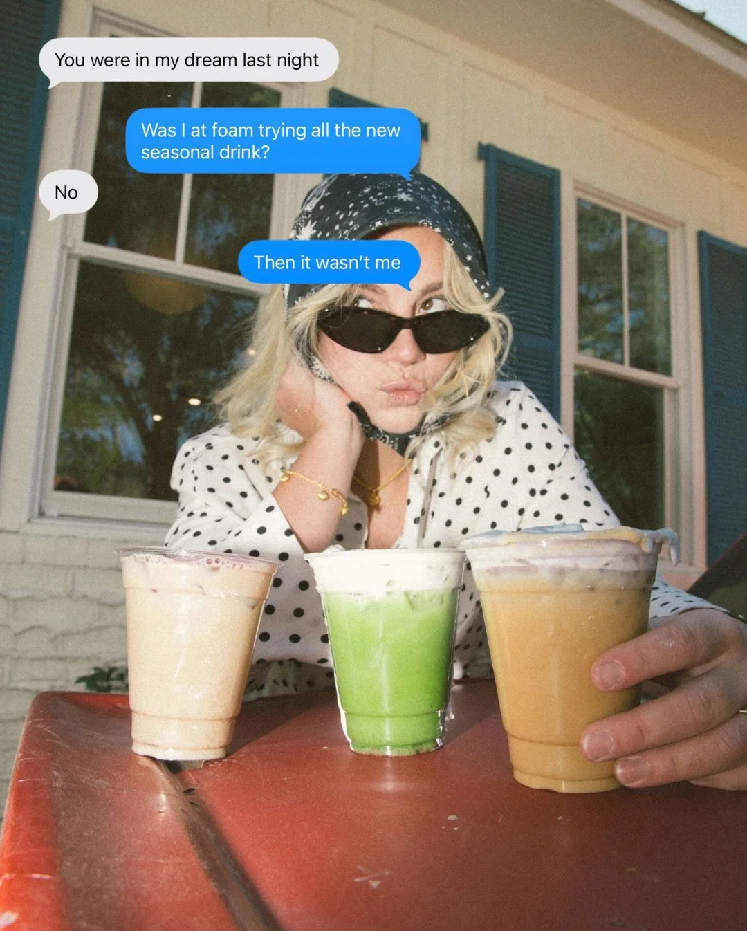 Real life our new drinks are out now &mdash; see you soon