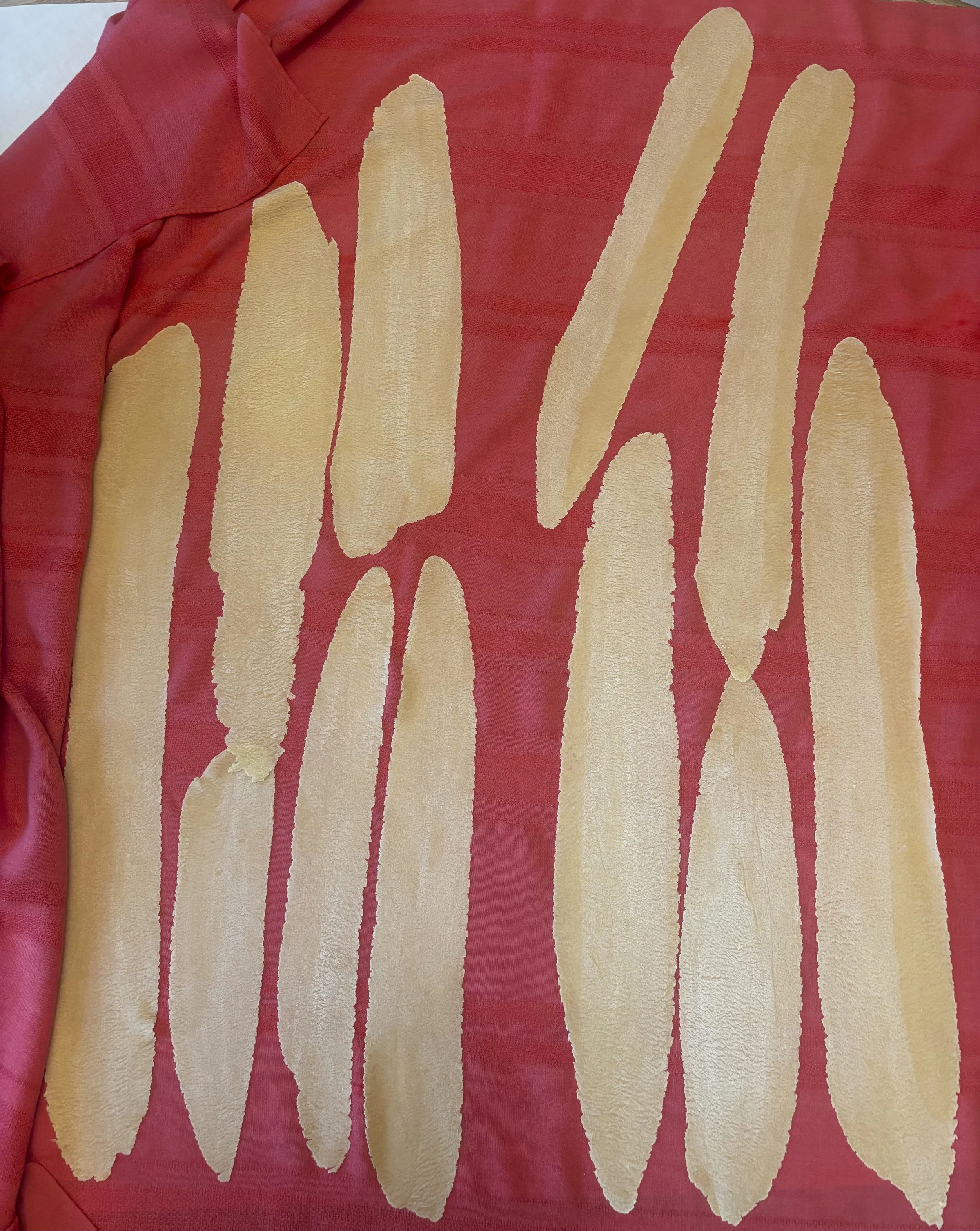 Roll out dough.  Twice at each thickness in the pasta machine