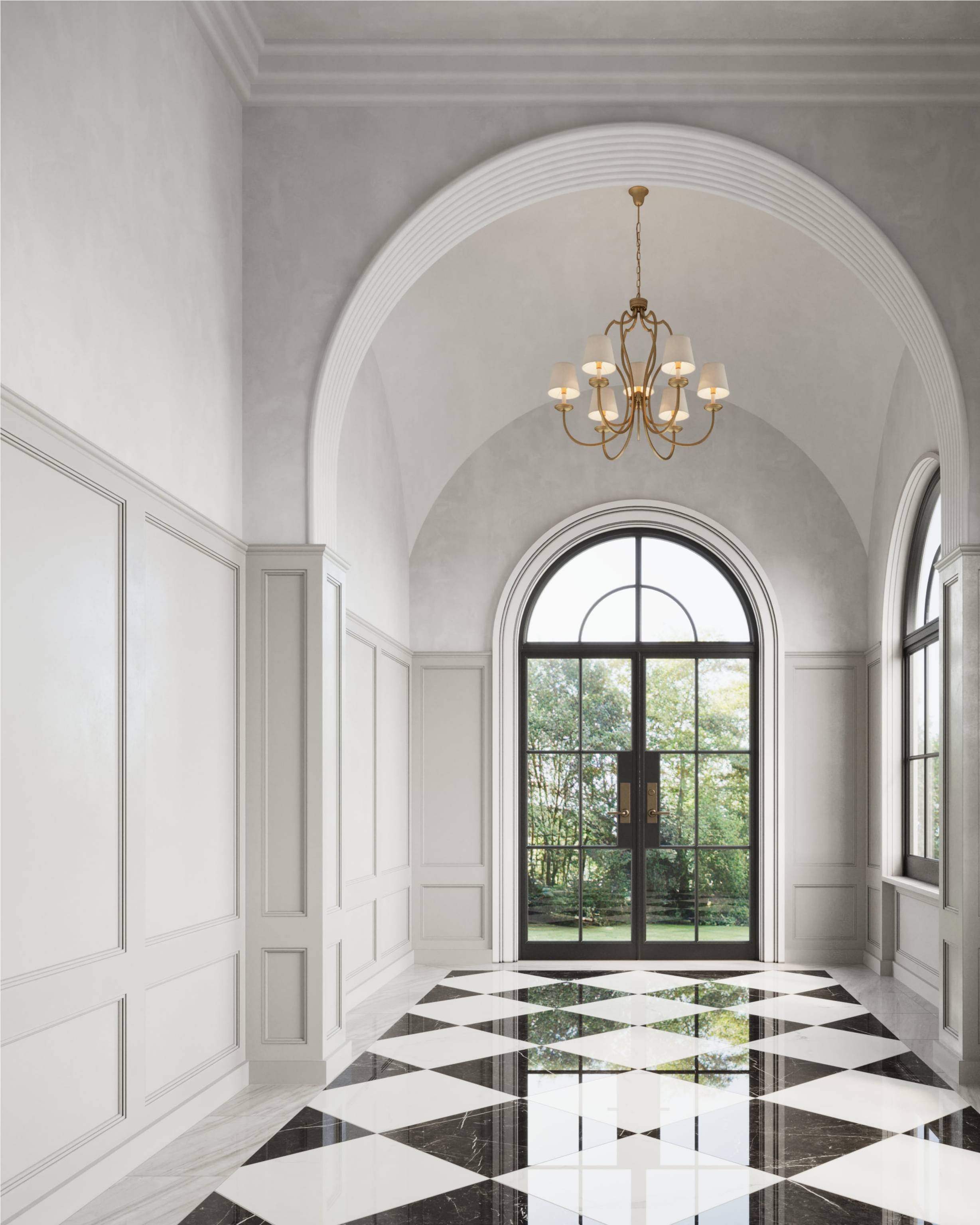 Tile flooring remodeling for home entrance