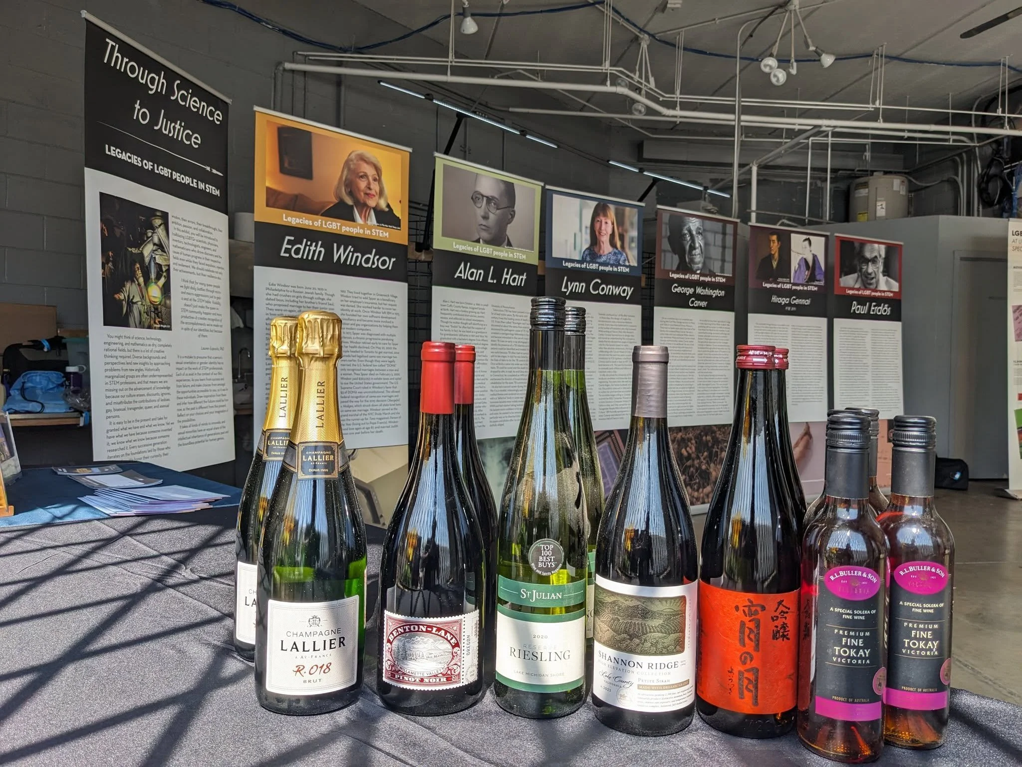 Wine & Wisdom: Legacies of LGBTQ+ People in STEM