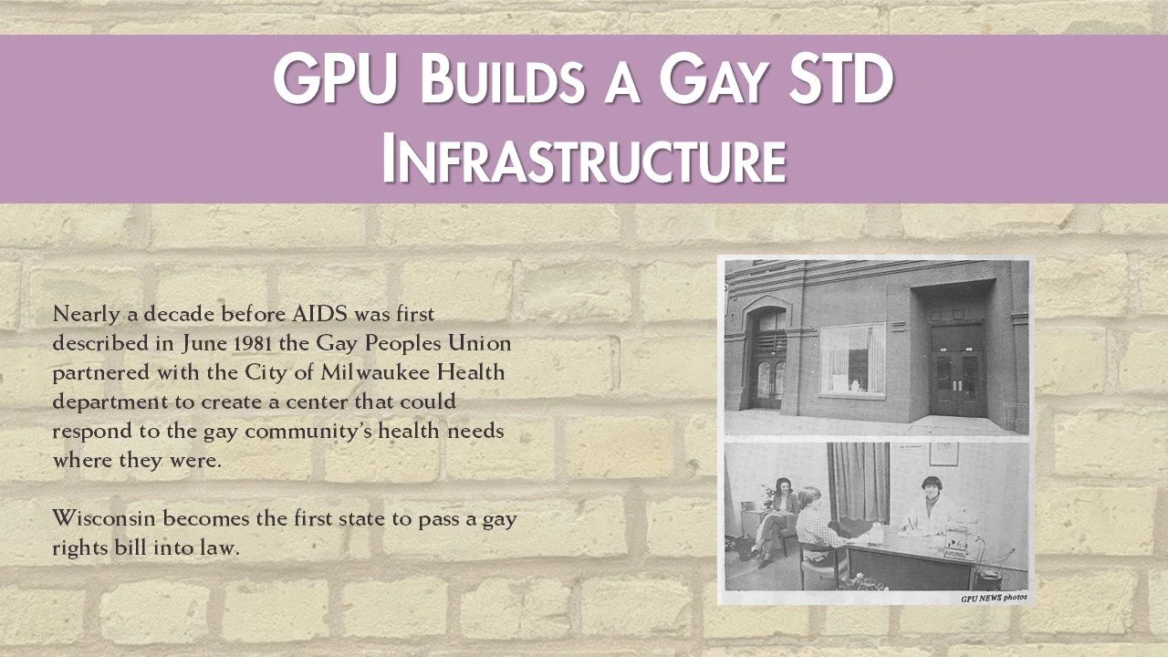 GPU's gay STD infrastructure