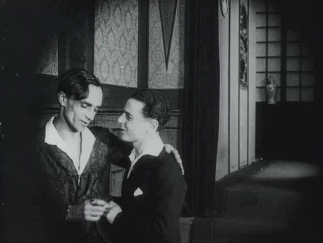 Black and white scene from "Different from the Others"