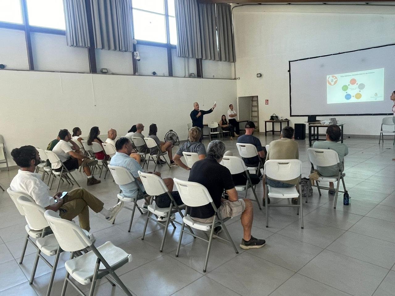 The Chamber of Tourism and Commerce of the Blue Zone participated in the First Territorial Tourism Forum convened by the Municipal Intendancy