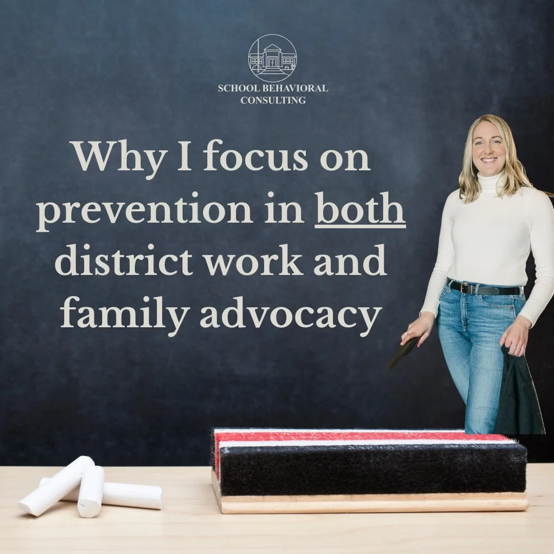 Seeing both sides of the system shapes how I do this work.

Prevention helps families feel informed and helps school teams stay focused on what actually changes outcomes.

🤍 Save if this perspective resonates
💬 Are you navigating this as a parent, 