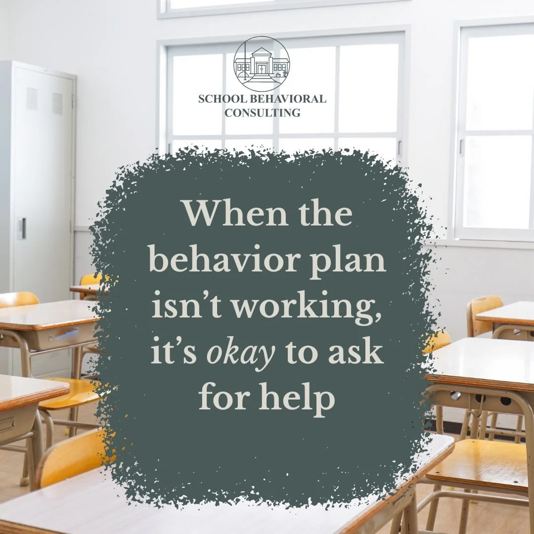 If the behavior plan hasn&rsquo;t helped yet, you&rsquo;re not failing &mdash; and you&rsquo;re not alone.

Support can help you understand what&rsquo;s missing, prepare for meetings, and figure out next steps without damaging relationships.

👉 Link