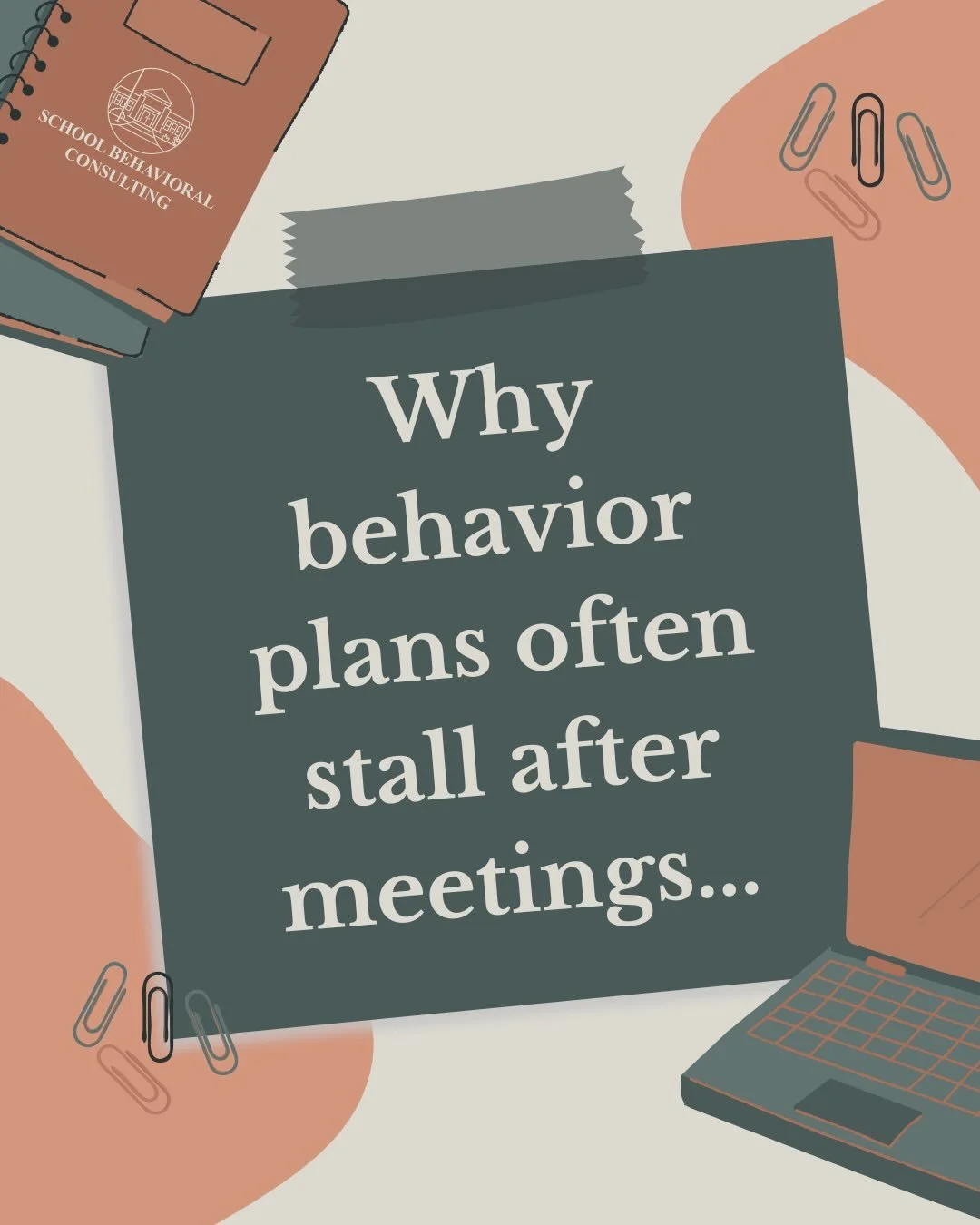 If a behavior plan looked strong in the meeting but hasn&rsquo;t led to real change, you&rsquo;re not imagining it.

Plans often stall not because goals were wrong or people didn&rsquo;t care &mdash; but because implementation is hard, data stops bei