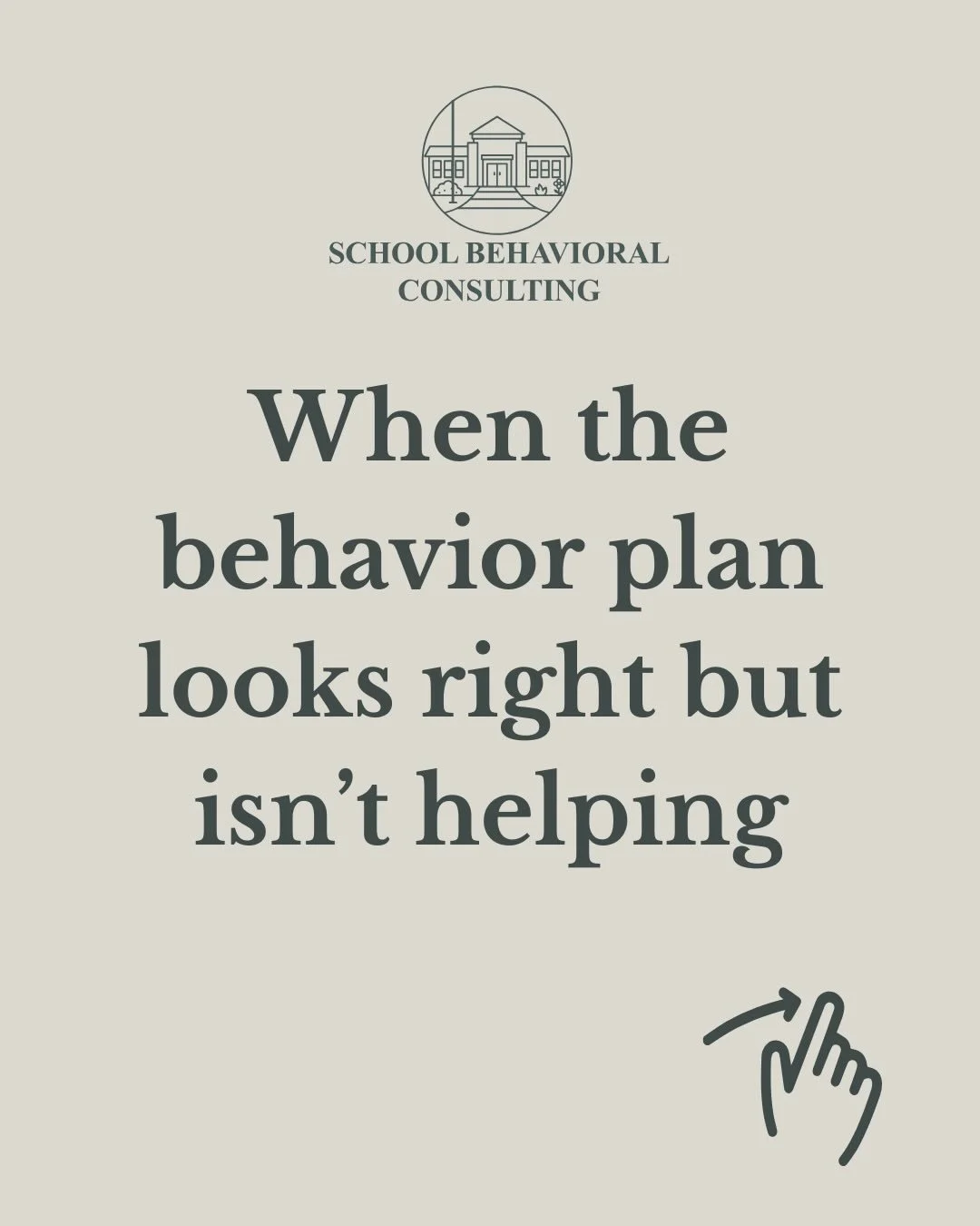 If a behavior plan looks solid but isn&rsquo;t leading to change, you&rsquo;re not doing anything wrong.

This is a common gap &mdash; prevention strategies aren&rsquo;t always implemented consistently, data isn&rsquo;t always collected accurately, a