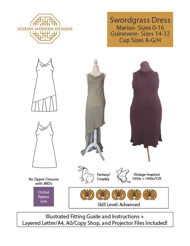 Swordgrass Dress Pattern Release!
