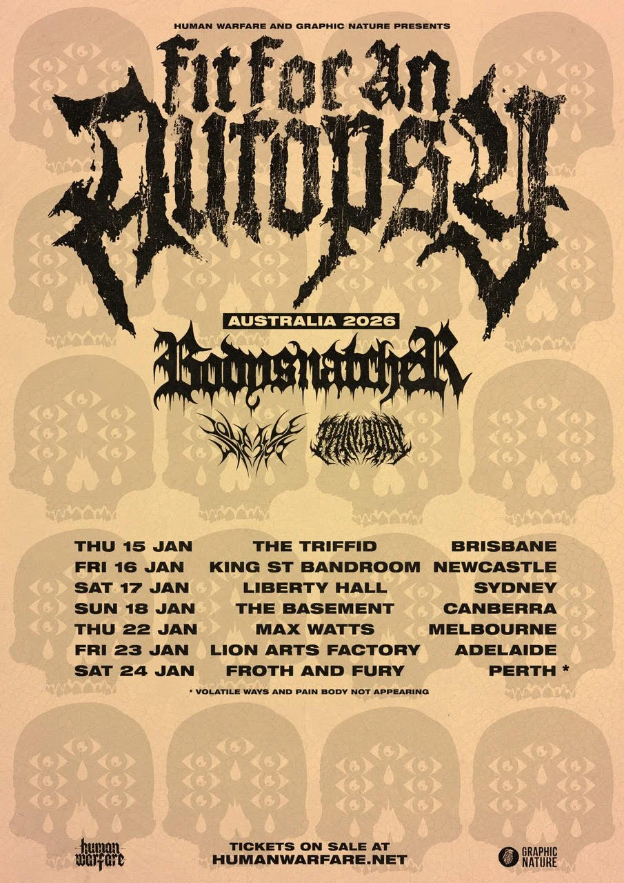 Fit For An Autopsy Announce Australian Tour + New Single “It Comes For You”
