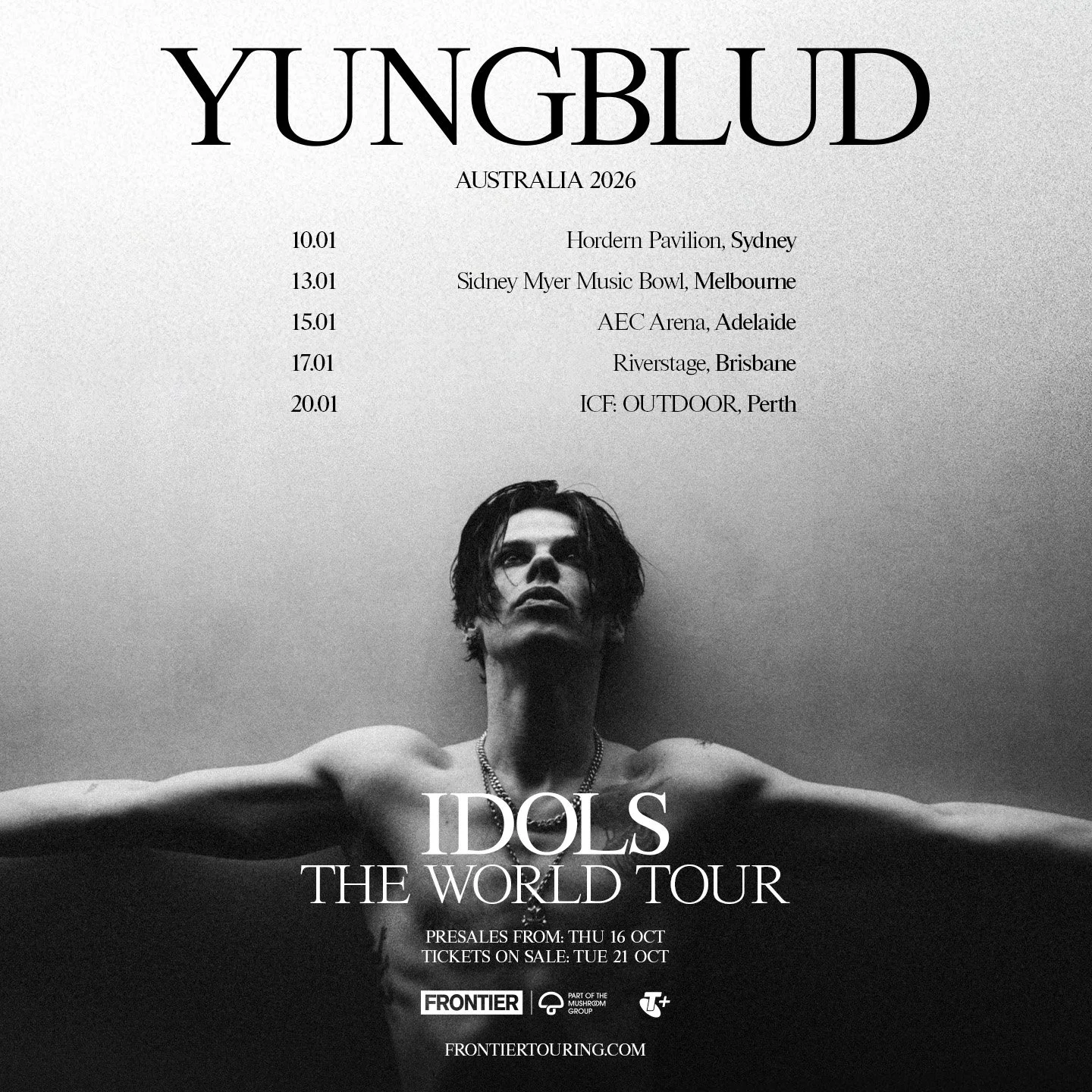 Yungblud | Sidney Myer Music Bowl | Melbourne 13th January