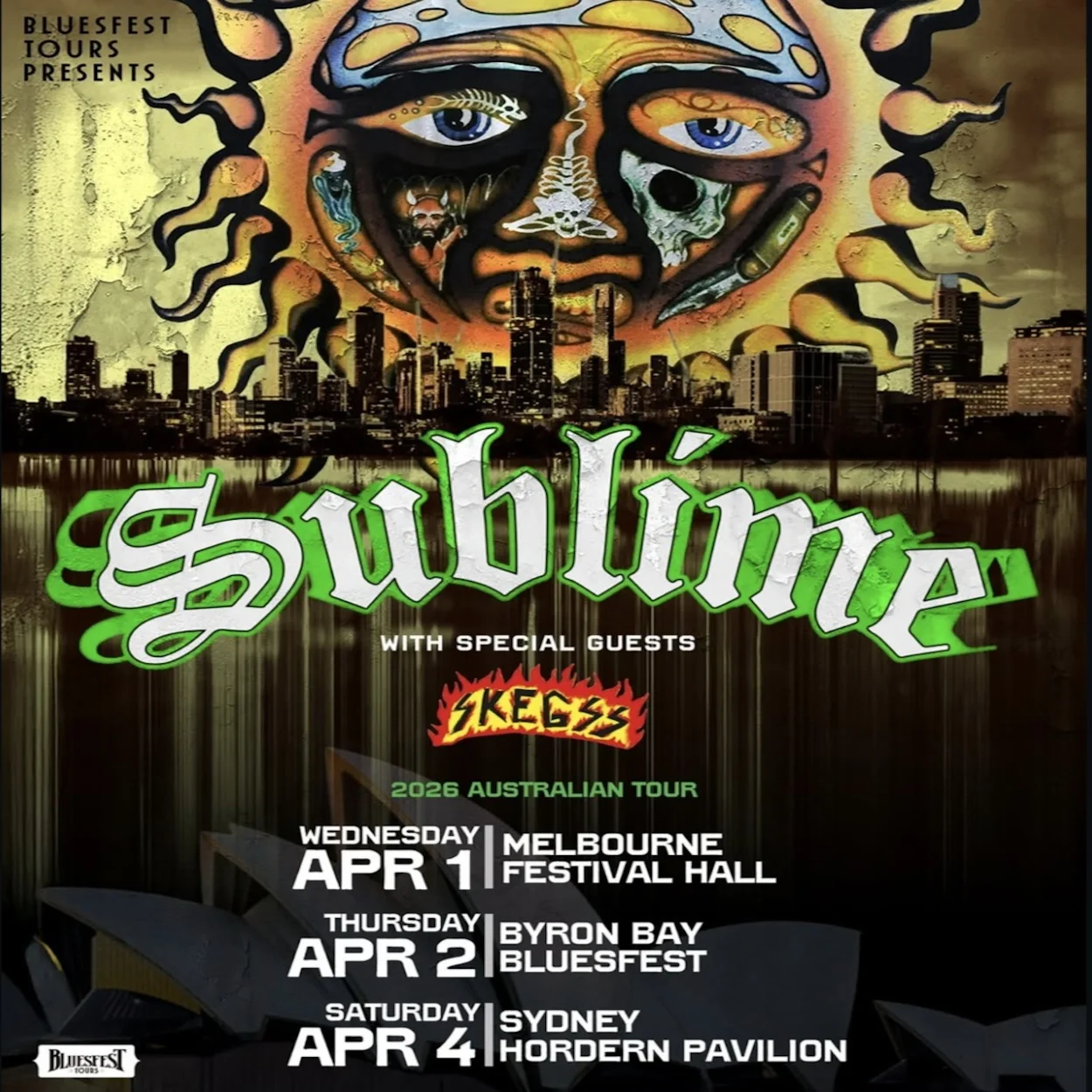 Sublime Announces Two Additional Australian Shows Alongside Bluesfest Appearance