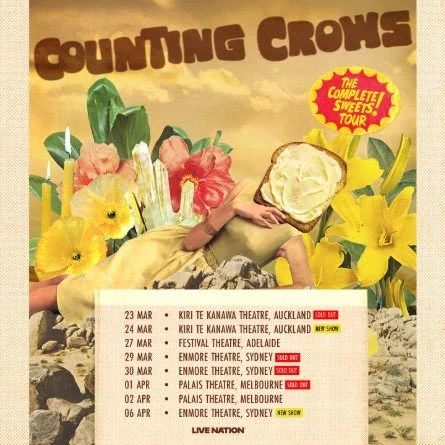 Counting Crows - The Complete Sweets! Tour Australia &amp; New Zealand 2026