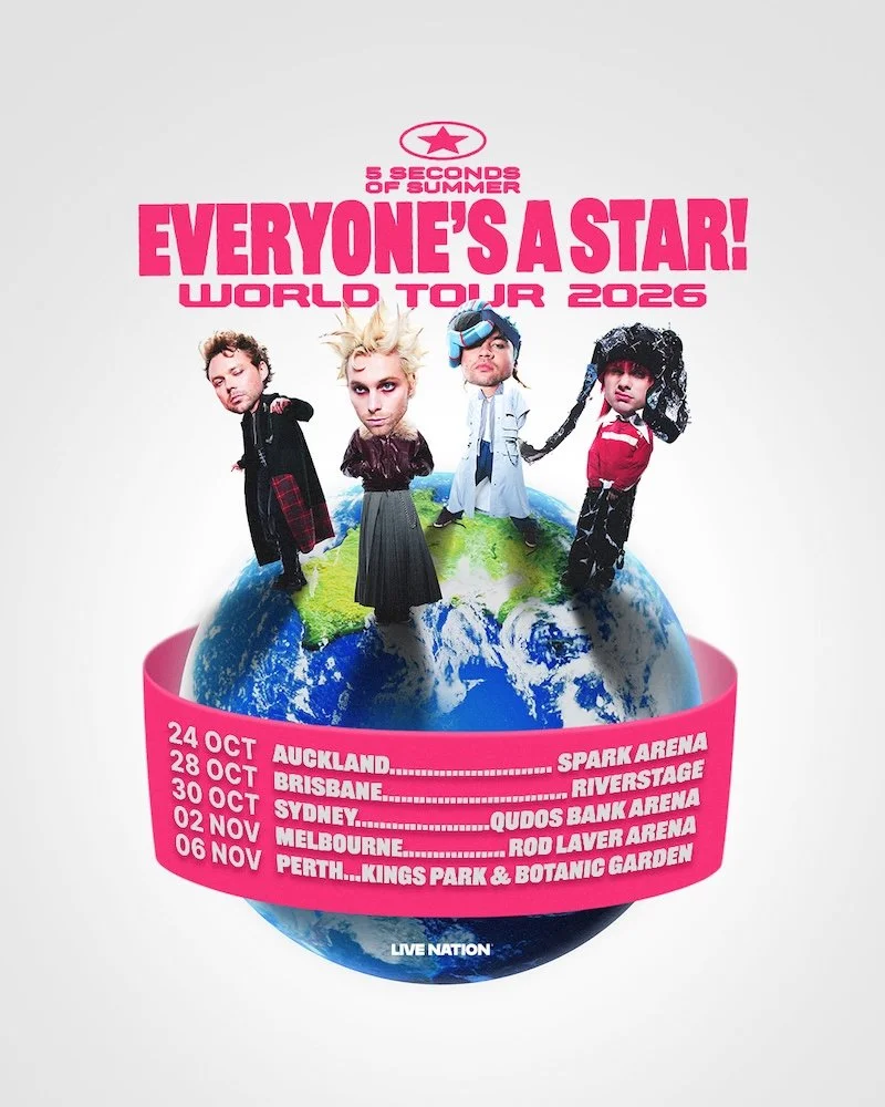 5 Seconds of Summer Announce World Tour, Kicking Off in March // Brand New Single ‘Telephone Busy’ Out Now