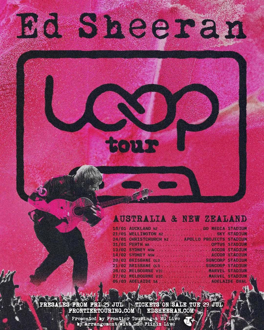 Ed Sheeran | Marvel Stadium | Melbourne | 27th February