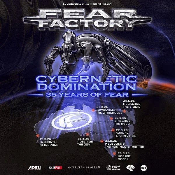 Fear Factory Announce Cybernetic Domination Australian &amp; NZ Tour