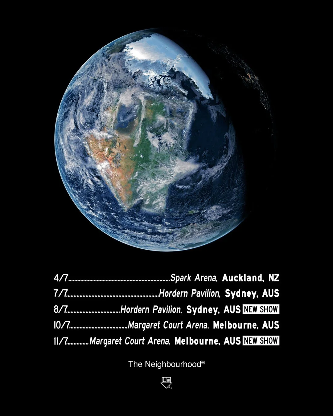 The Neighbourhood | Margaret Court Arena | Melbourne | 10th July