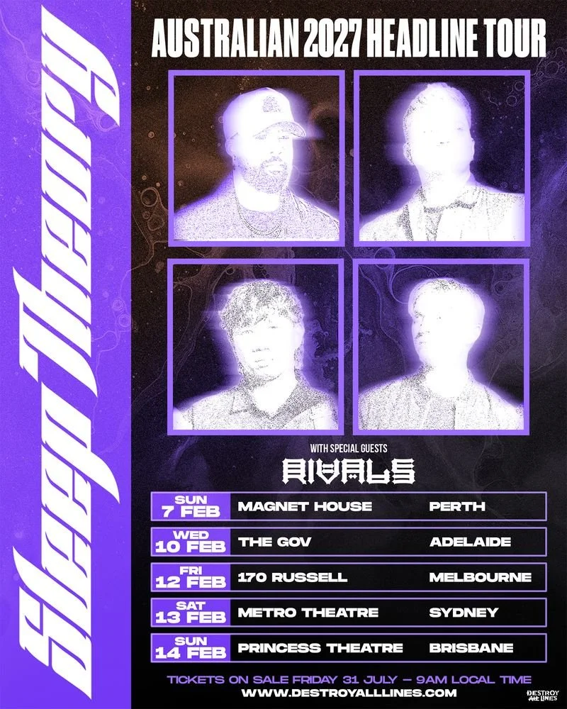 SLEEP THEORY ANNOUNCE THEIR FIRST EVER AUSTRALIAN HEADLINE TOUR WITH SPECIAL GUESTS RIVALS