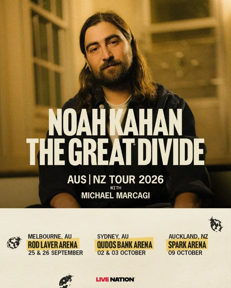 Noah Kahan Announces 2026 Australia &amp; New Zealand Arena Tour