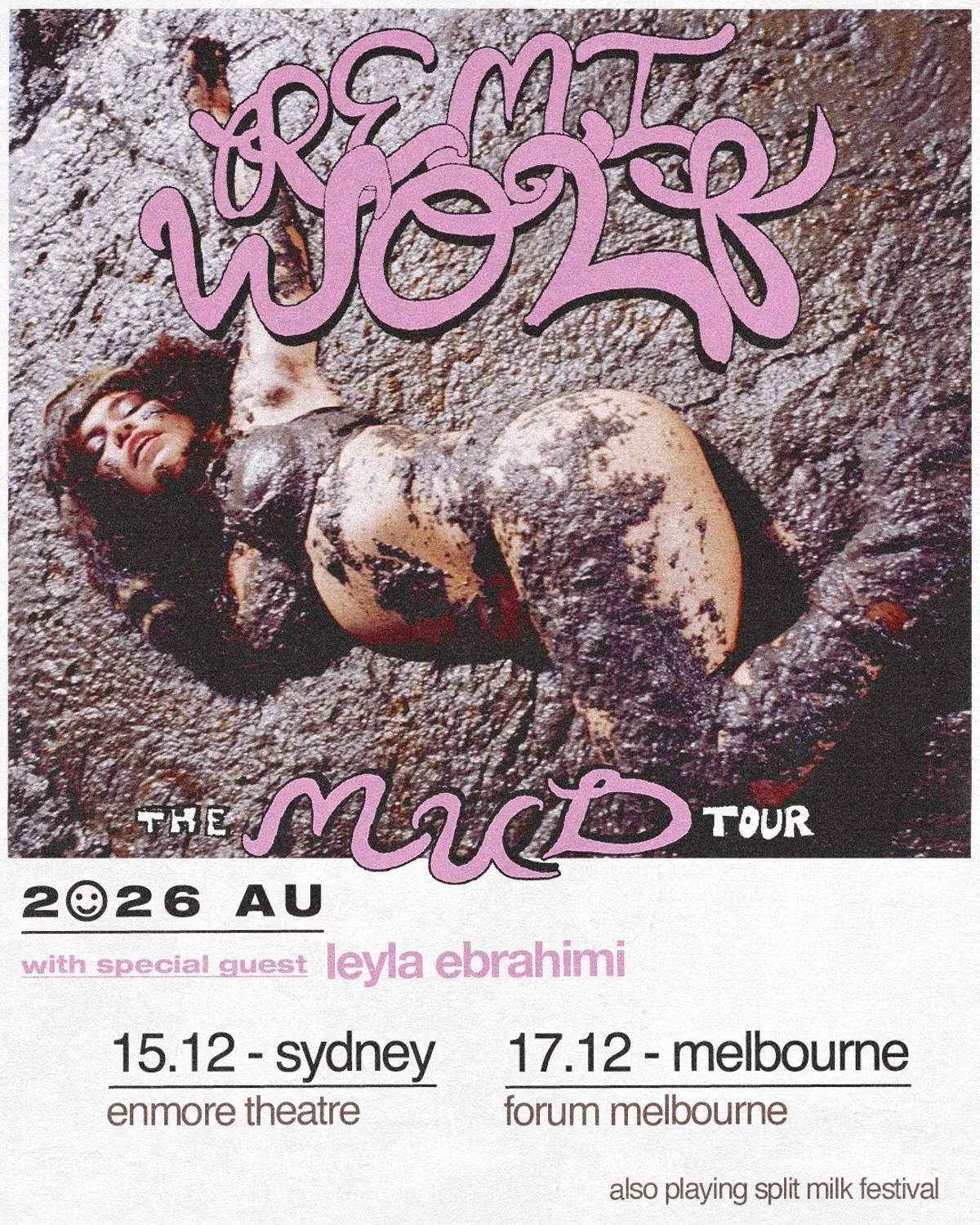 🚨REMI WOLF (USA) ANNOUNCES RETURN TO AUSTRALIA WITH EXCLUSIVE HEADLINE SYDNEY &amp; MELBOURNE DATES FOR DECEMBER 2026🚨

Penny Drop and Frontier Touring are excited to welcome alt-pop sensation Remi Wolf back to Australia for highly anticipated head