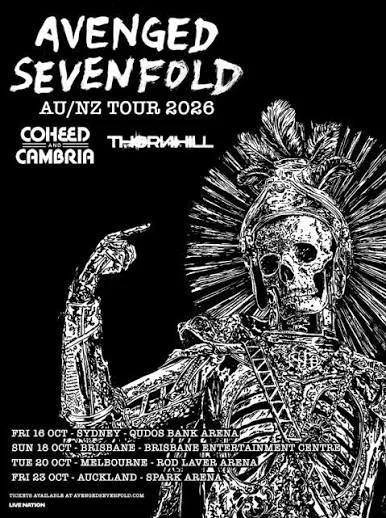 Avenged Sevenfold | Live Review | Melbourne @ Rod Laver Arena | 20th October