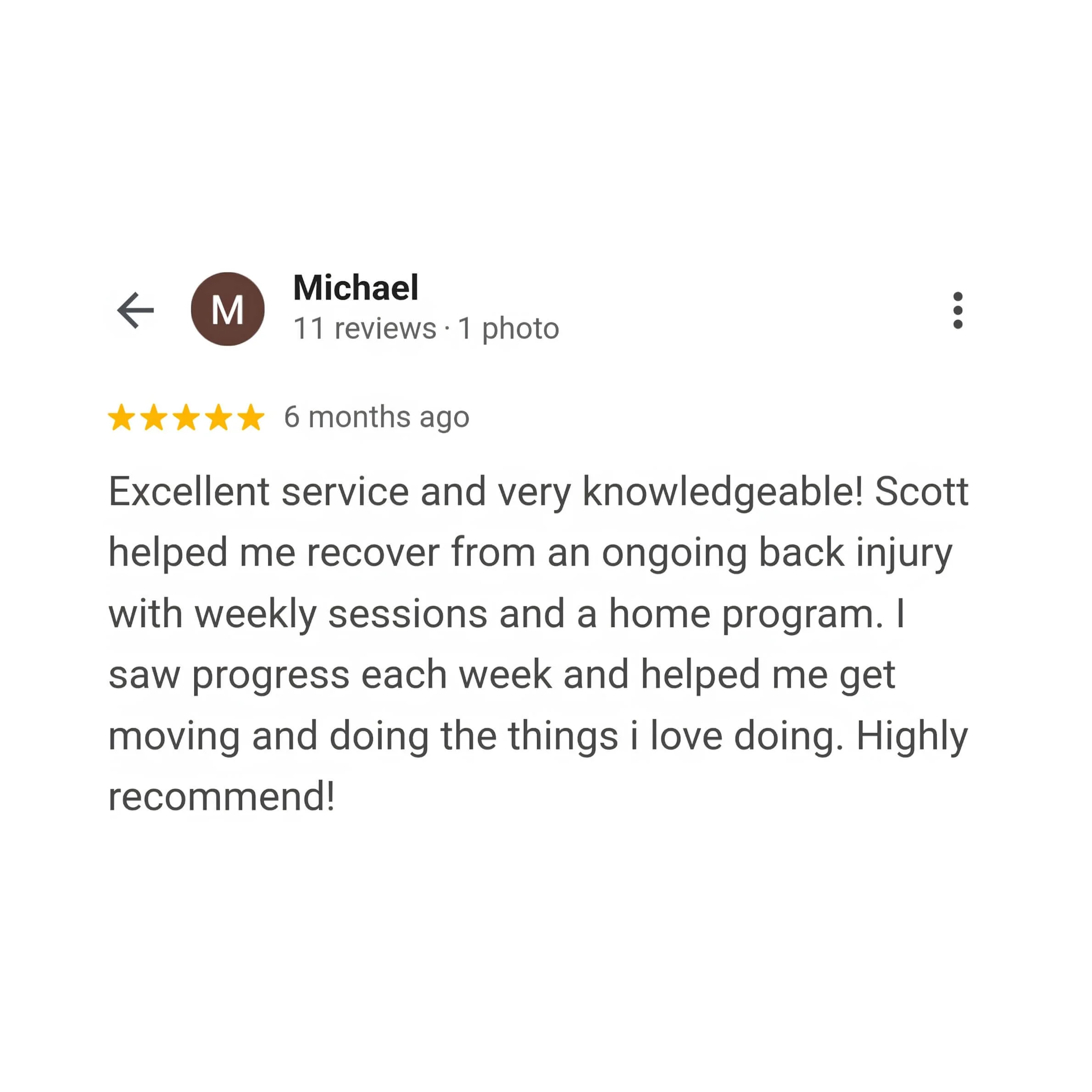 Google review 2
