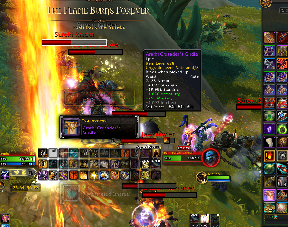 FULL VETERAN GEAR 13 pieces in WEEK 1 - 678+ ilvl THIS WEEK - FULL
