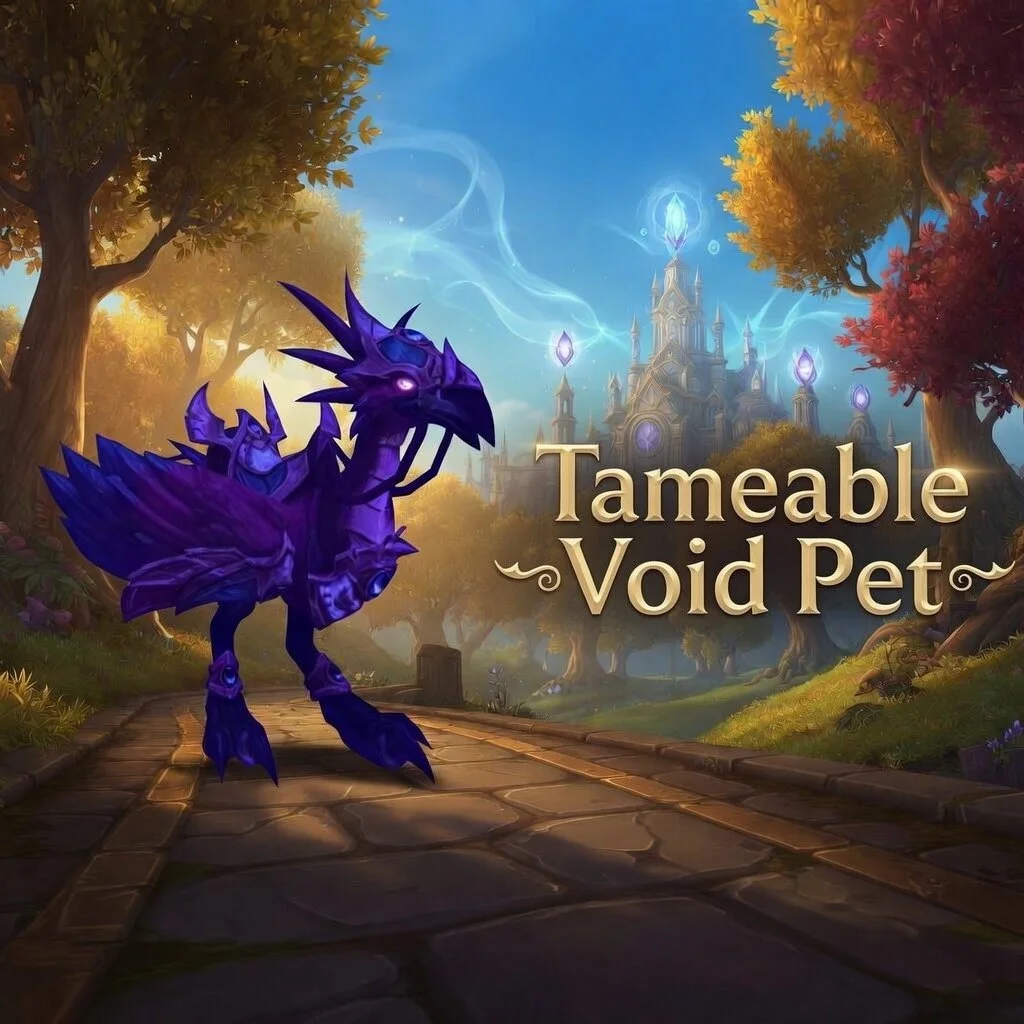 World of Warcraft Patch 12.0.5: Hunters Discover Tameable Void Pets in Void Strike on PTR
