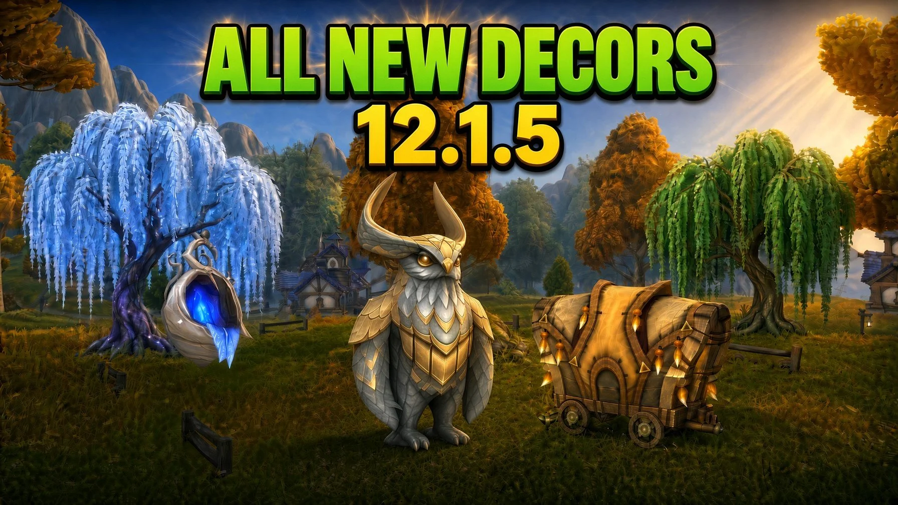 ALL Housing Decor coming in 12.1.5 — locations, sources