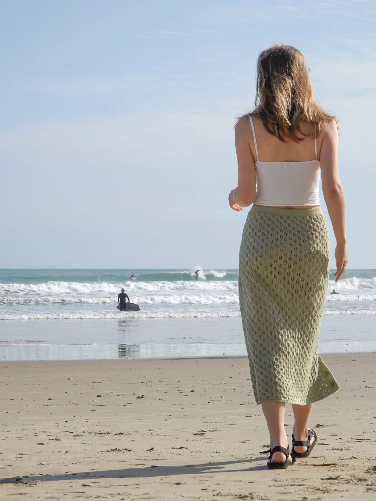 Letztes Wochenende habe ich das Matita Set wieder getragen und ich freue mich schon auf viele weitere Sommertage, an denen ich das Set ausf&uuml;hren kann. ☀️🧶😍
Und auch wenn das Projekt definitiv etwas Geduld fordert, lohnt es sich und macht sehr 