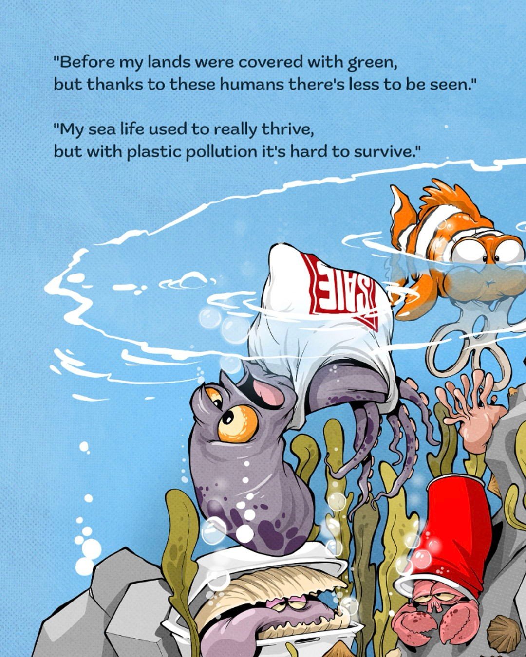 🌊💔 Our oceans are drowning in plastic, and marine life is paying the price.
It’s easy to feel powerless, but small changes—made by many—create a BIG impact. 🌍♻️
None of us is as powerful as all of us.
🌱 OurPlanetNeedsYou.com