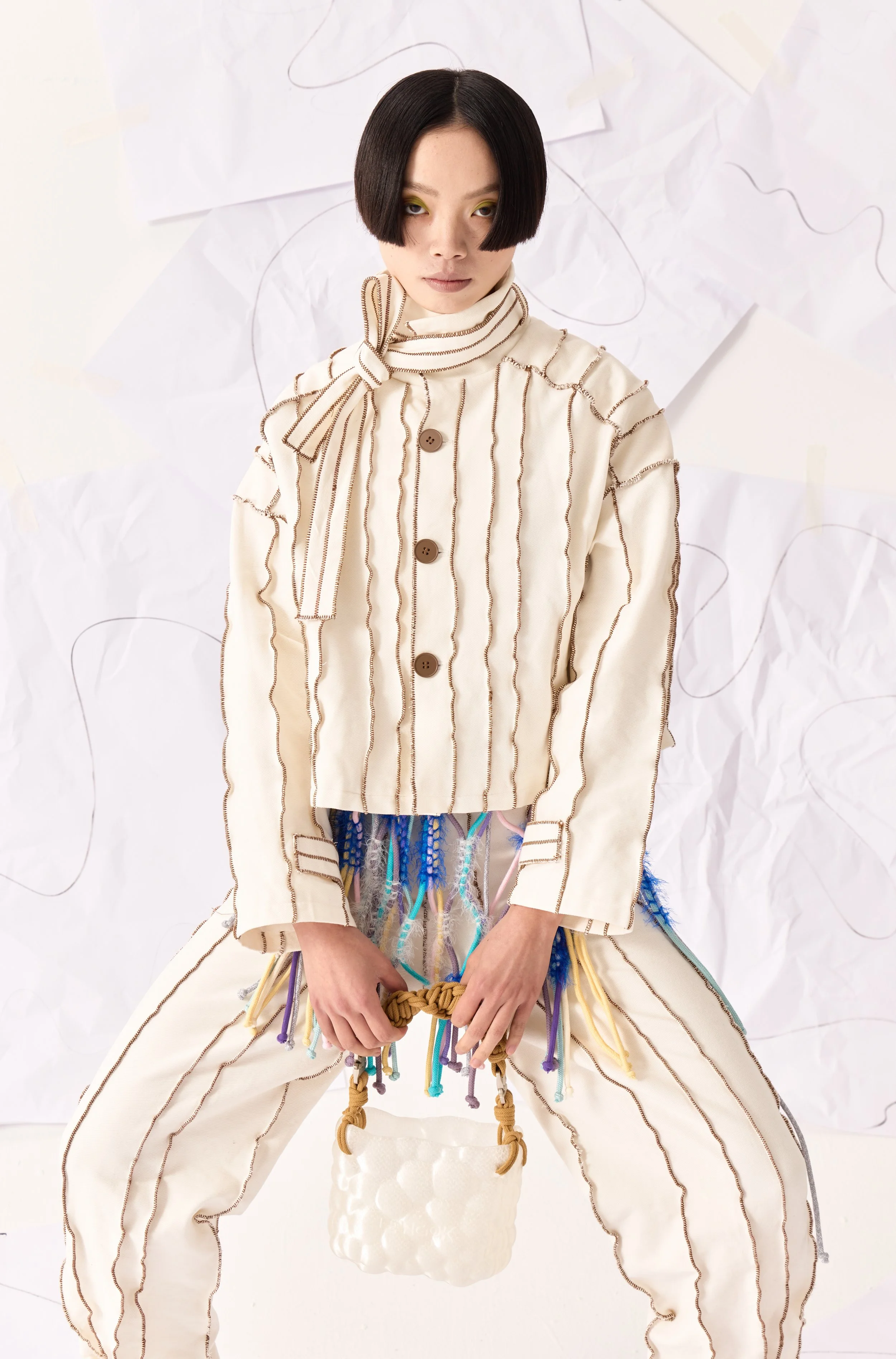 ‘Glitch Theory’ ready-to-wear. Image courtesy of LE NGOK.