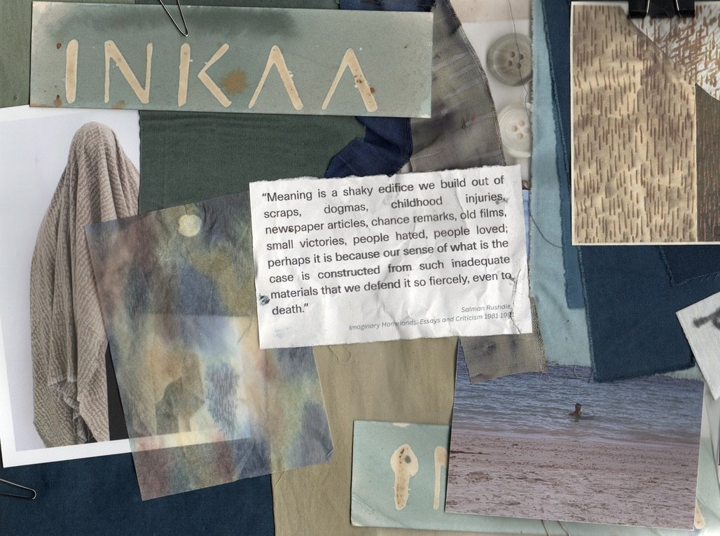Scanned mixed materials from INKAA Studio. Image courtesy of INKAA.