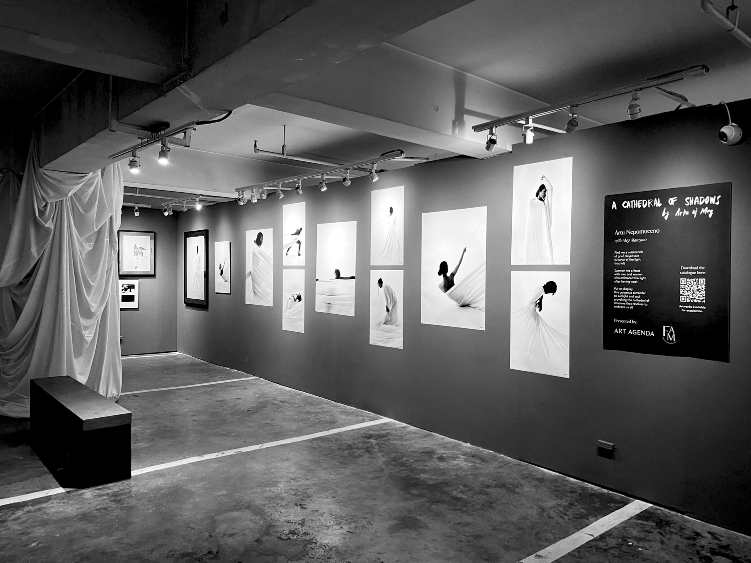 ‘A Cathedral of Shadows’ by Artu Nepomuceno at Art Fair Philippines 2024