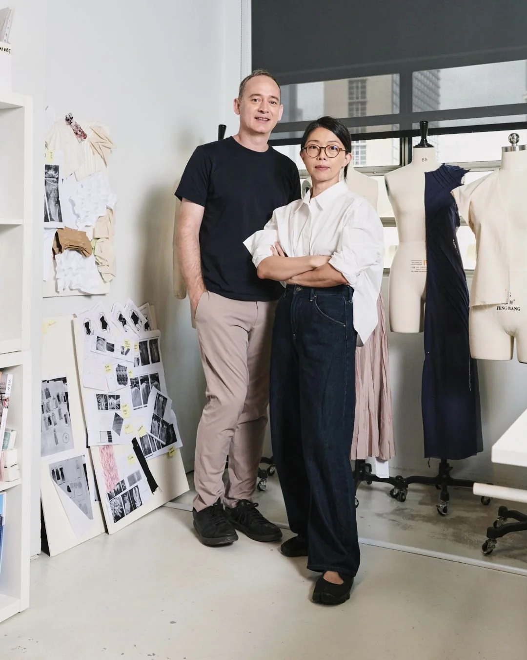 Tamir Niv and Gin Lee. Image courtesy of GINLEE. Photo by Ivanho Harlim.