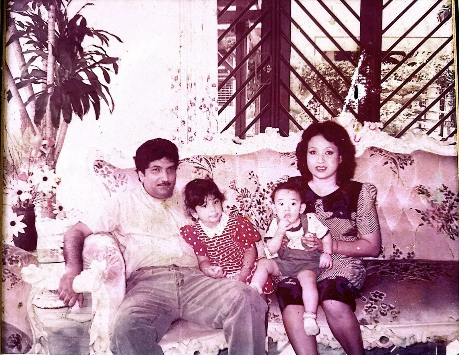 Archival family photo of Faisal Shah. Image courtesy of DIBBA.