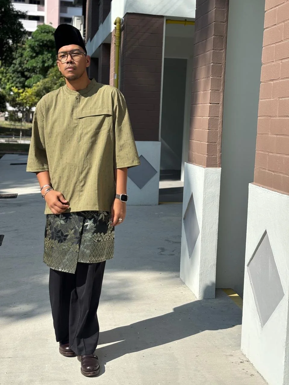 Rohai’s full Eid fit. Image courtesy of Rohaizatul Azhar.