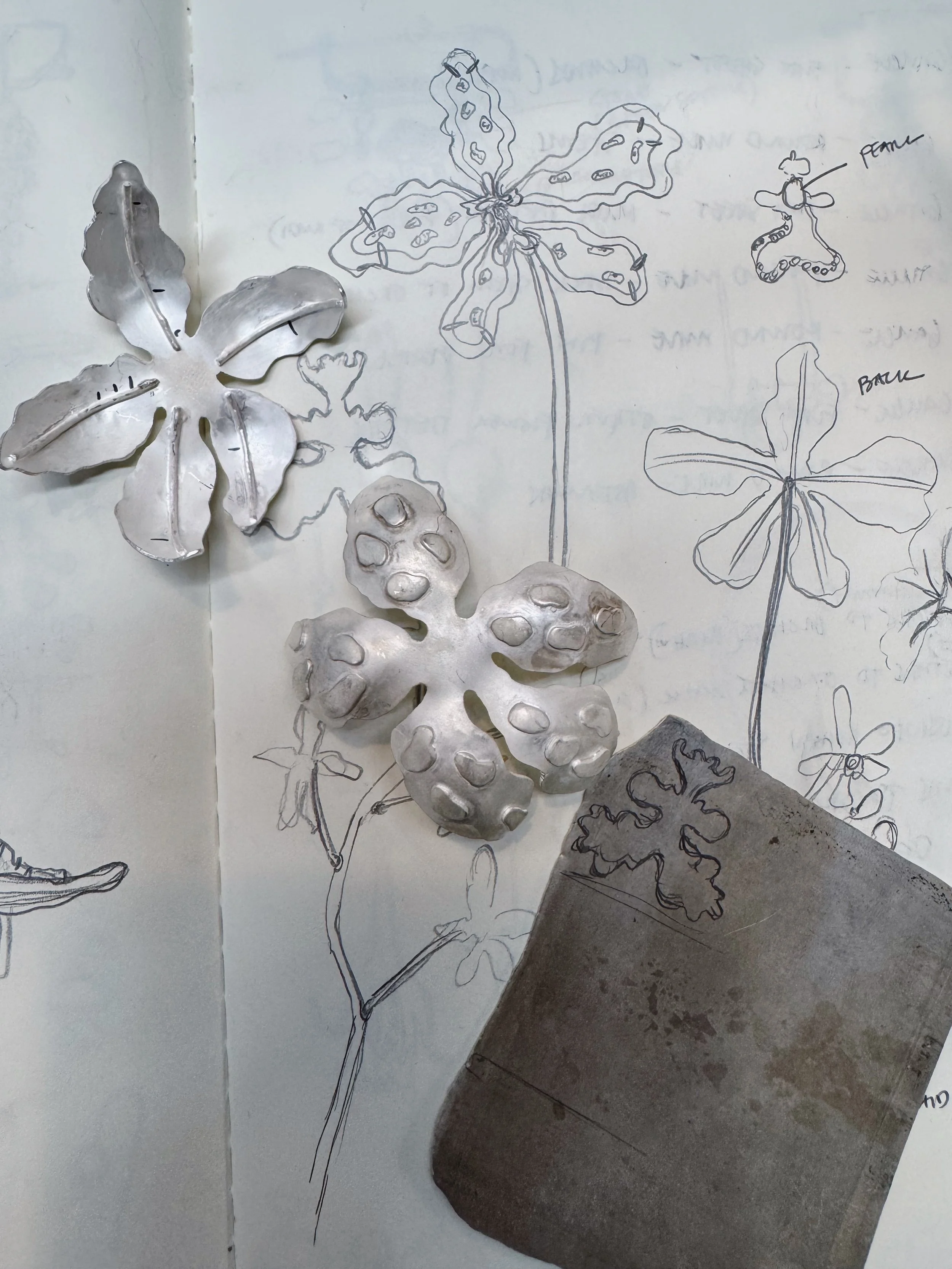 Sample sketch from Krizia’s notebook. Image courtesy of Krizia Jimenez.
