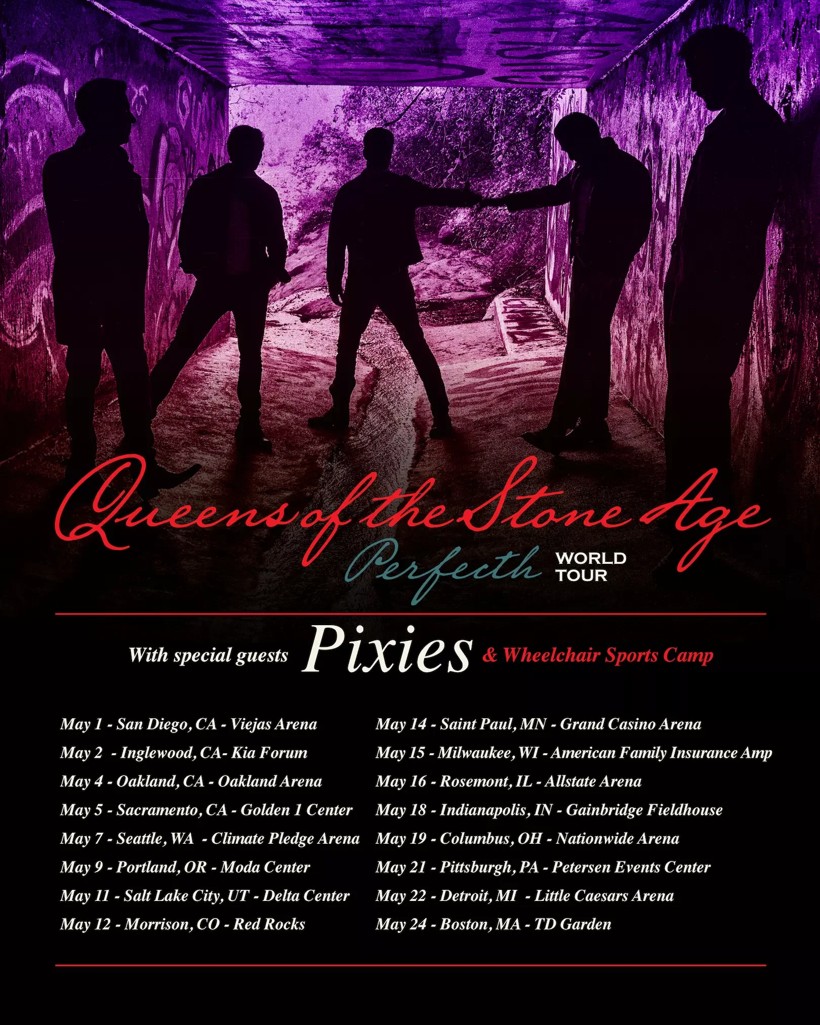 SP @ Queens of the Stone Age / The Pixies