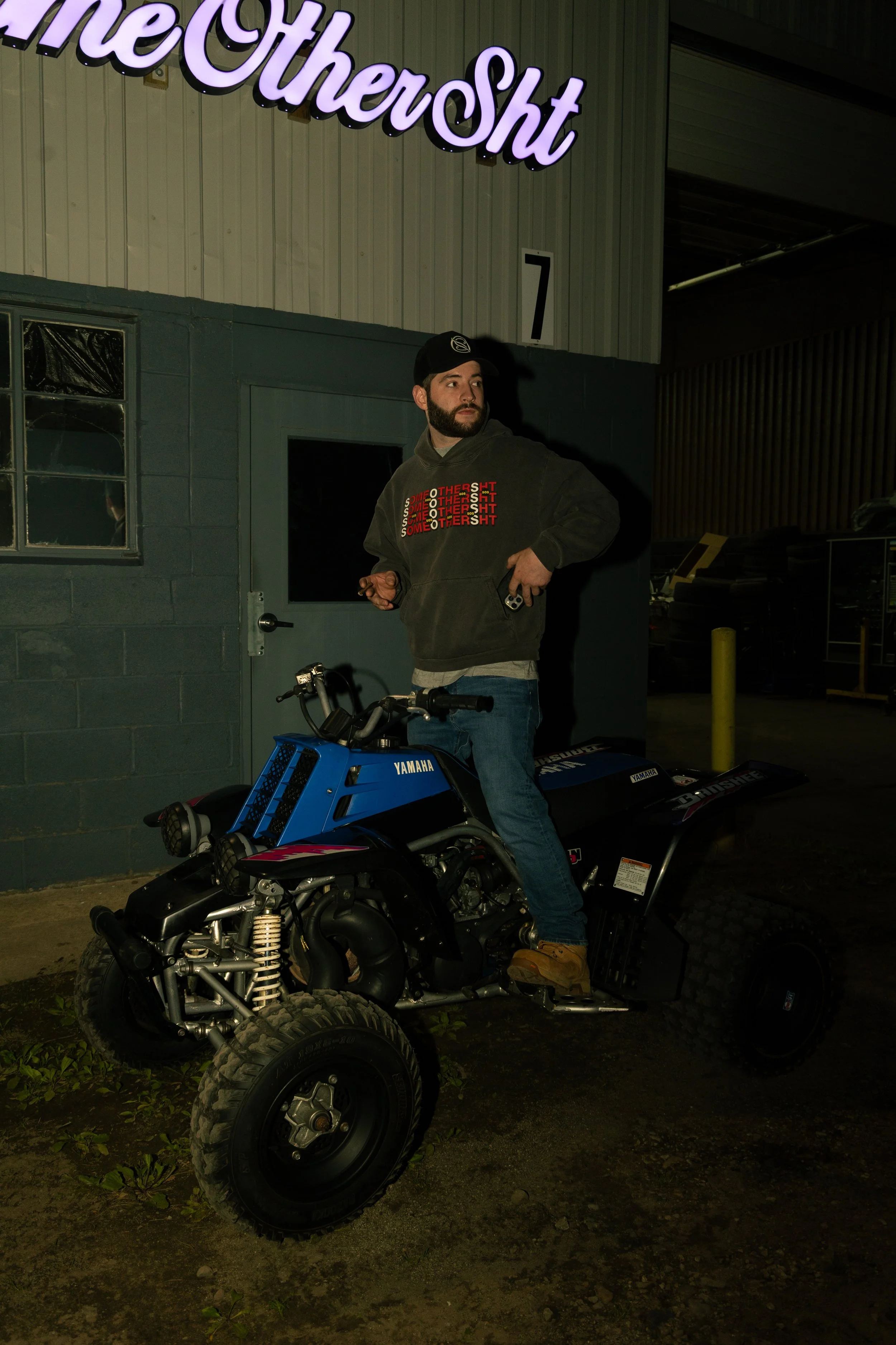 Quadprint SOS hoodie