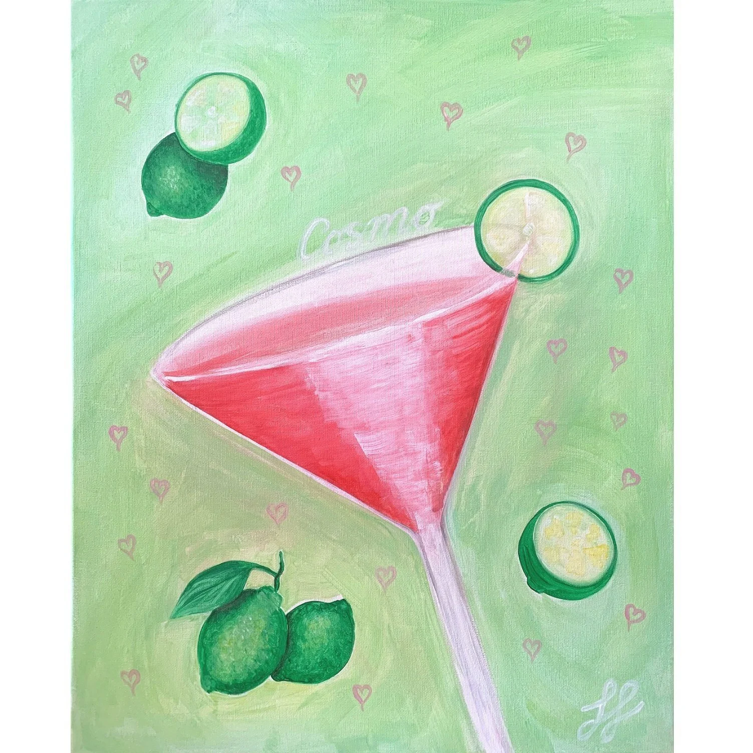 FRIDAY February 13th 7-10pm : GALentines with the GALS ~ Paint Your Go-To BEVY