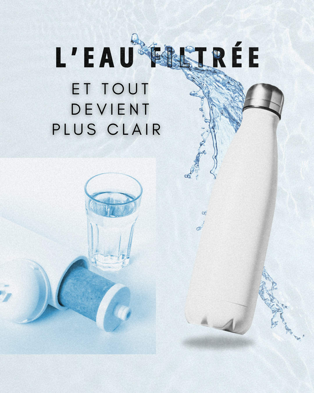 L’eau filtrée, l’alliée fraîcheur de l’été