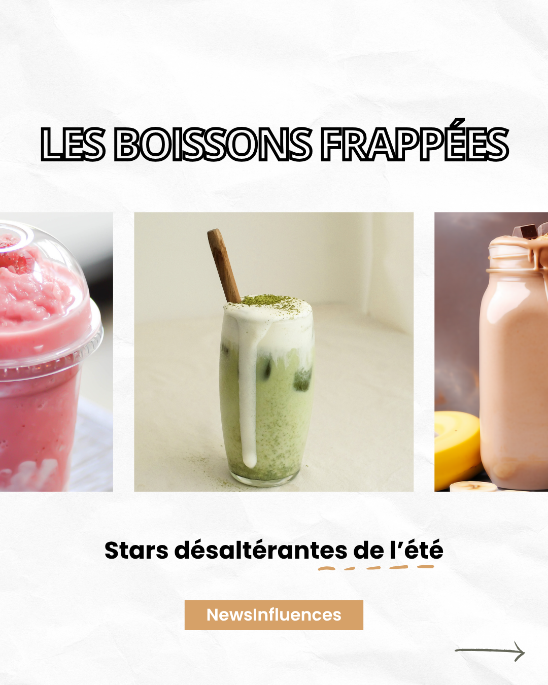 Les boissons frappées, stars désaltérantes de l’été